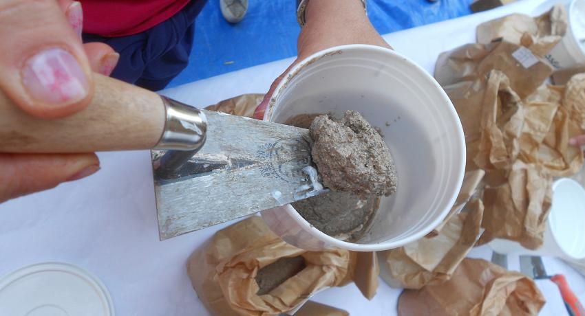 formazione in laboratorio Terracruda