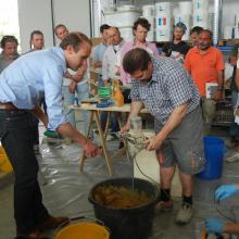 formazione in laboratorio Terracruda